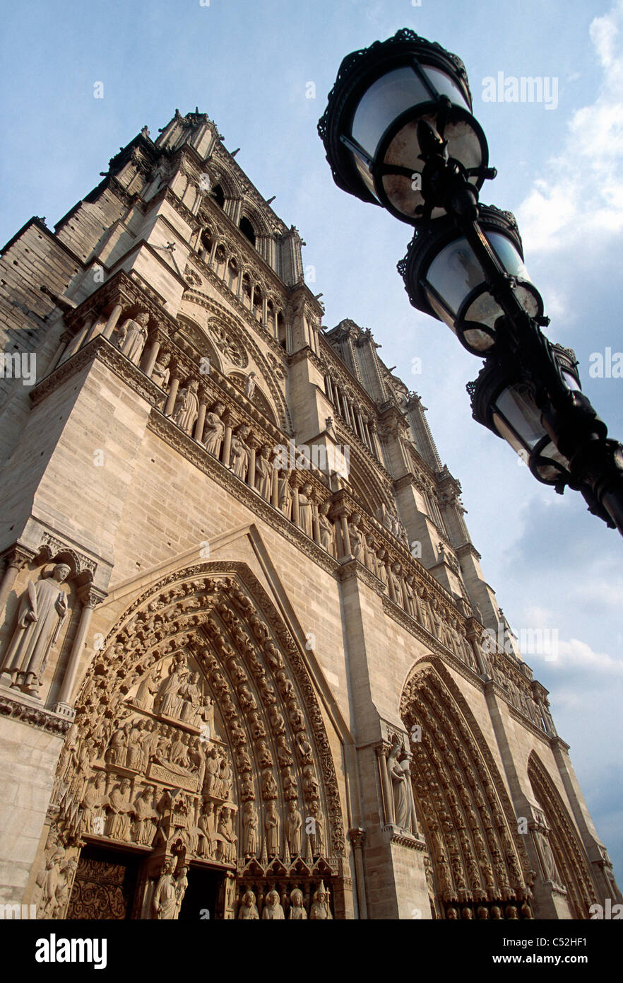 Kathedrale Notre Dame, Paris, Frankreich. Stockfoto