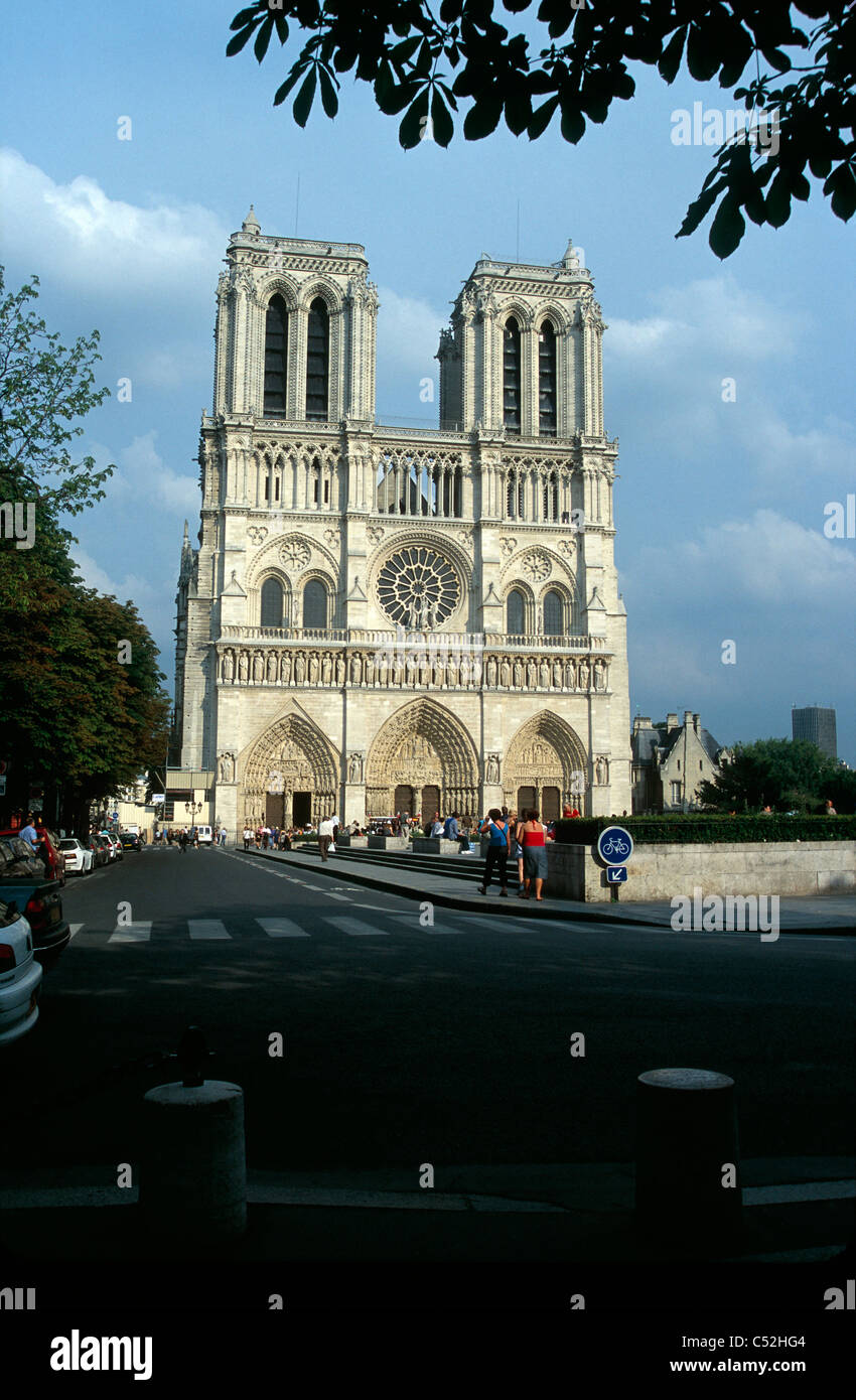 Kathedrale Notre Dame, Paris, Frankreich. Stockfoto