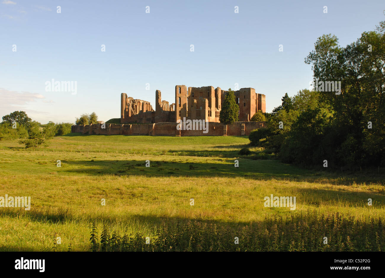 Kenilworth Castle, Warwickshire, England, UK Stockfoto