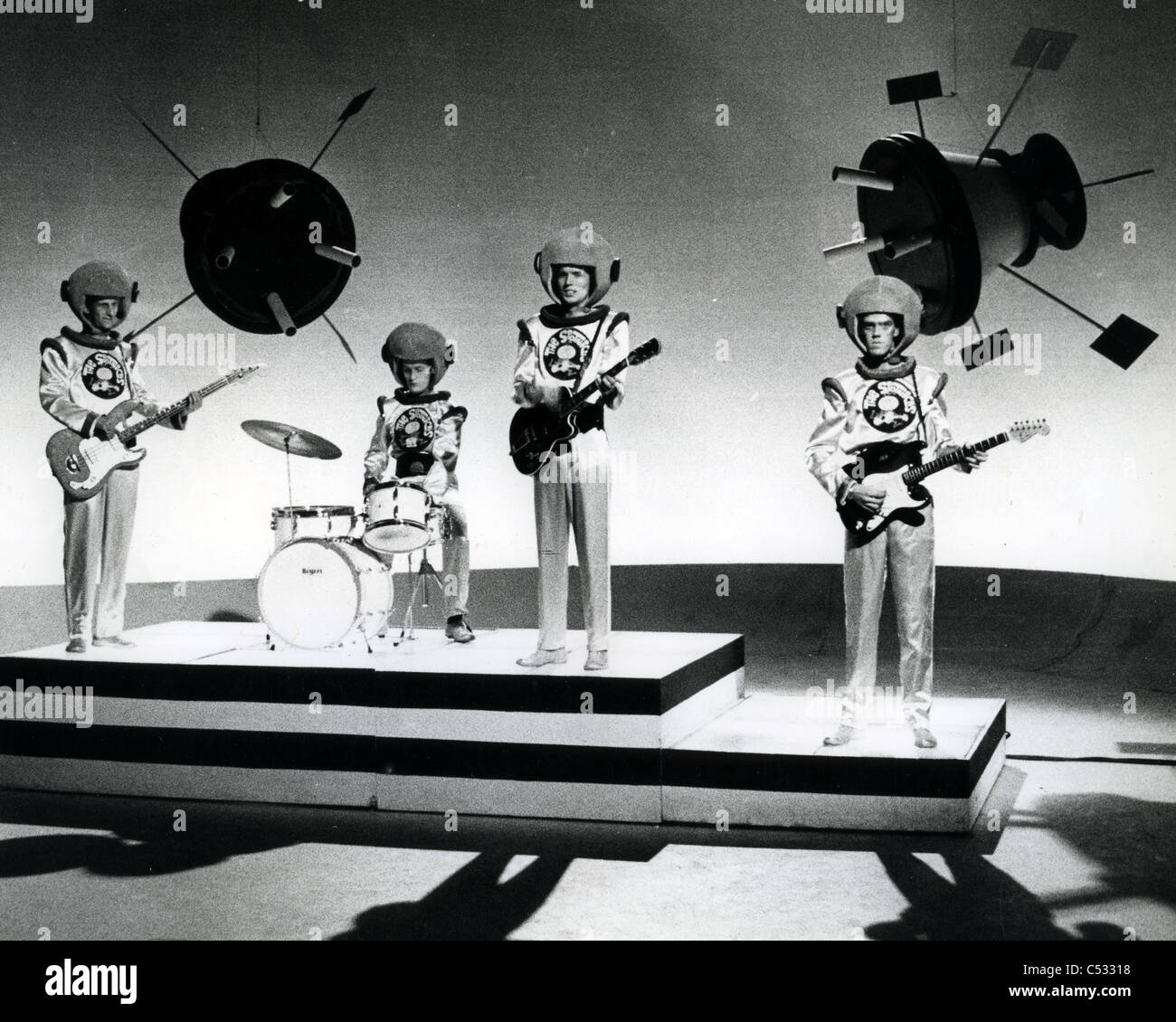 SPOTNICKS schwedischen pop-Gruppe im Jahr 1962 Stockfoto