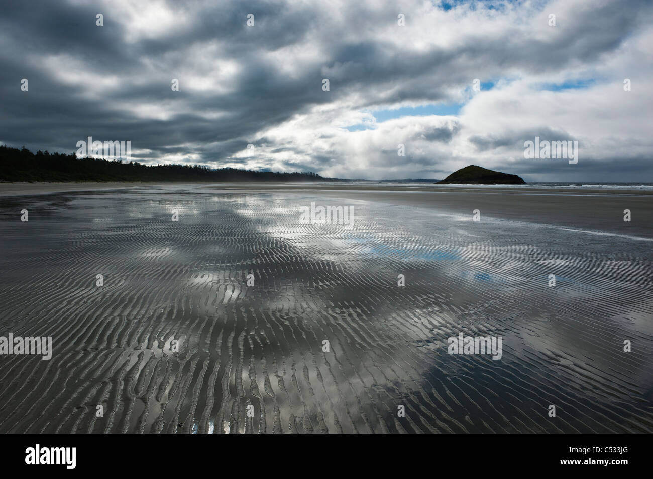 Long Beach, Pacific Rim National Park, Vancouver Island, Kanada Stockfoto