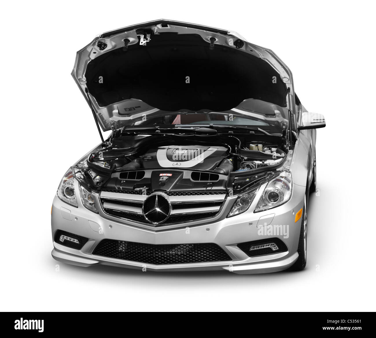 Mercedes Motorhaube Offen