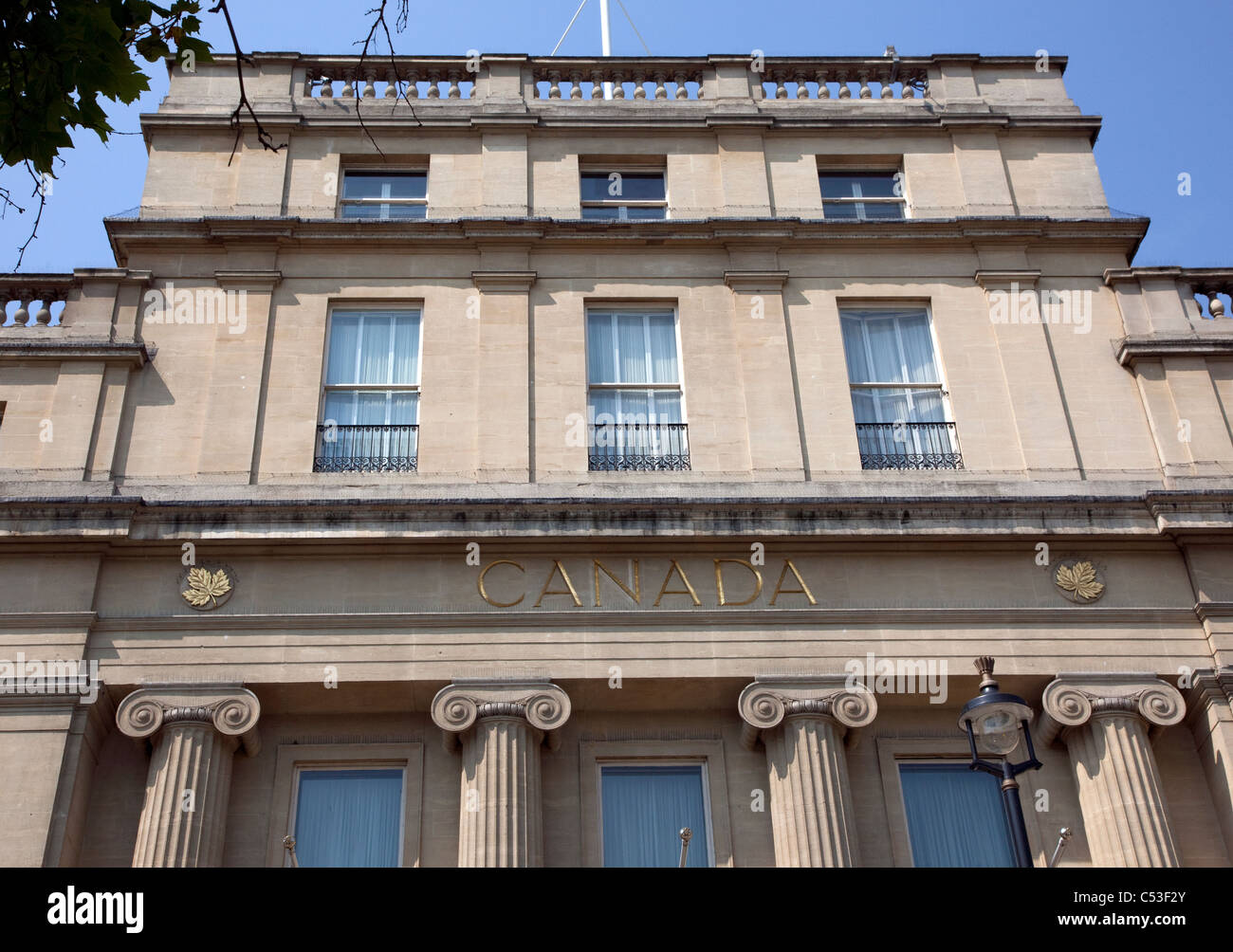 Canada House, Trafalgar Square, London Stockfoto