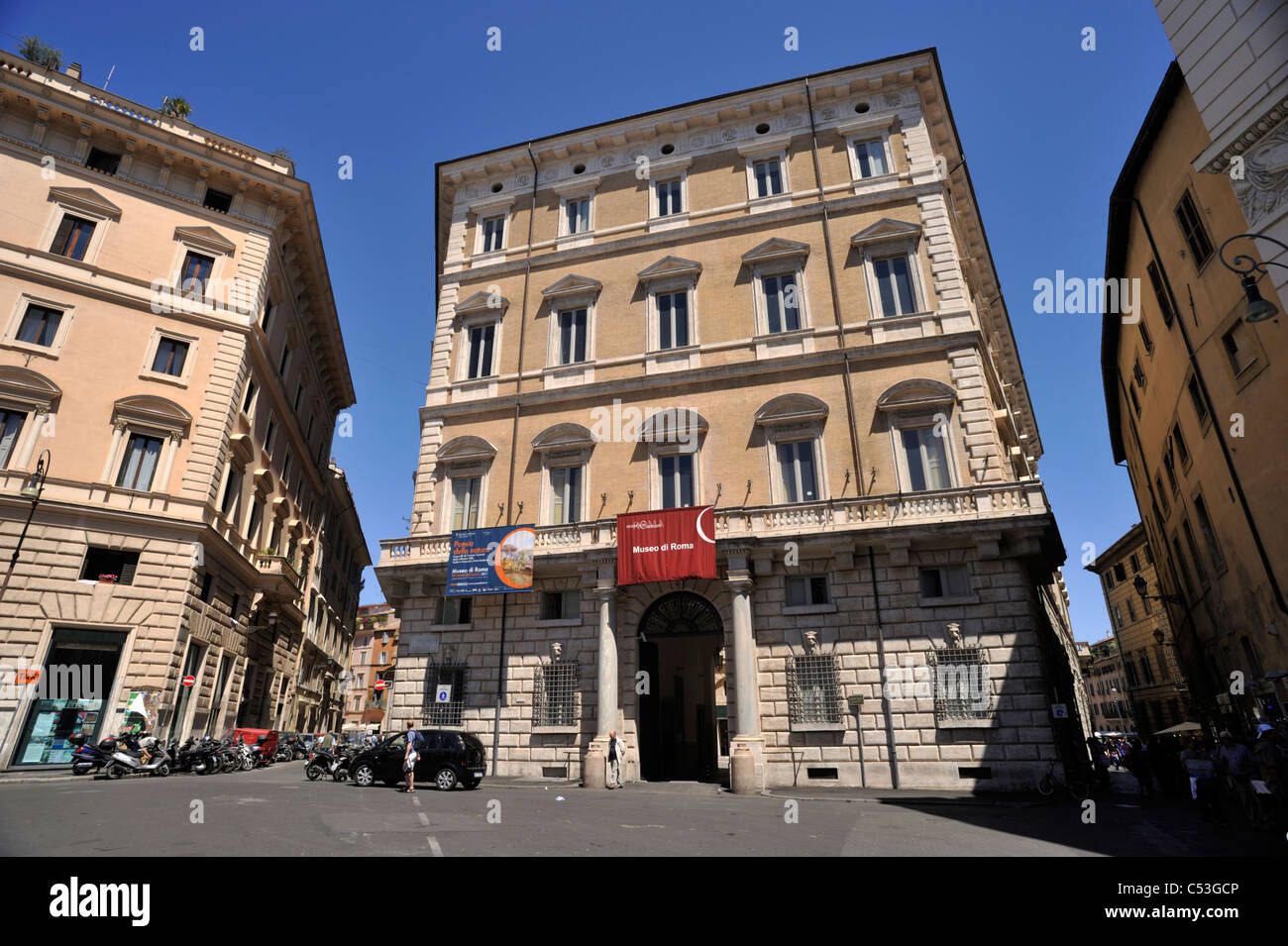 Italien, Rom, Palazzo Braschi, Museo di Roma, Bürgermuseum Rom Stockfoto