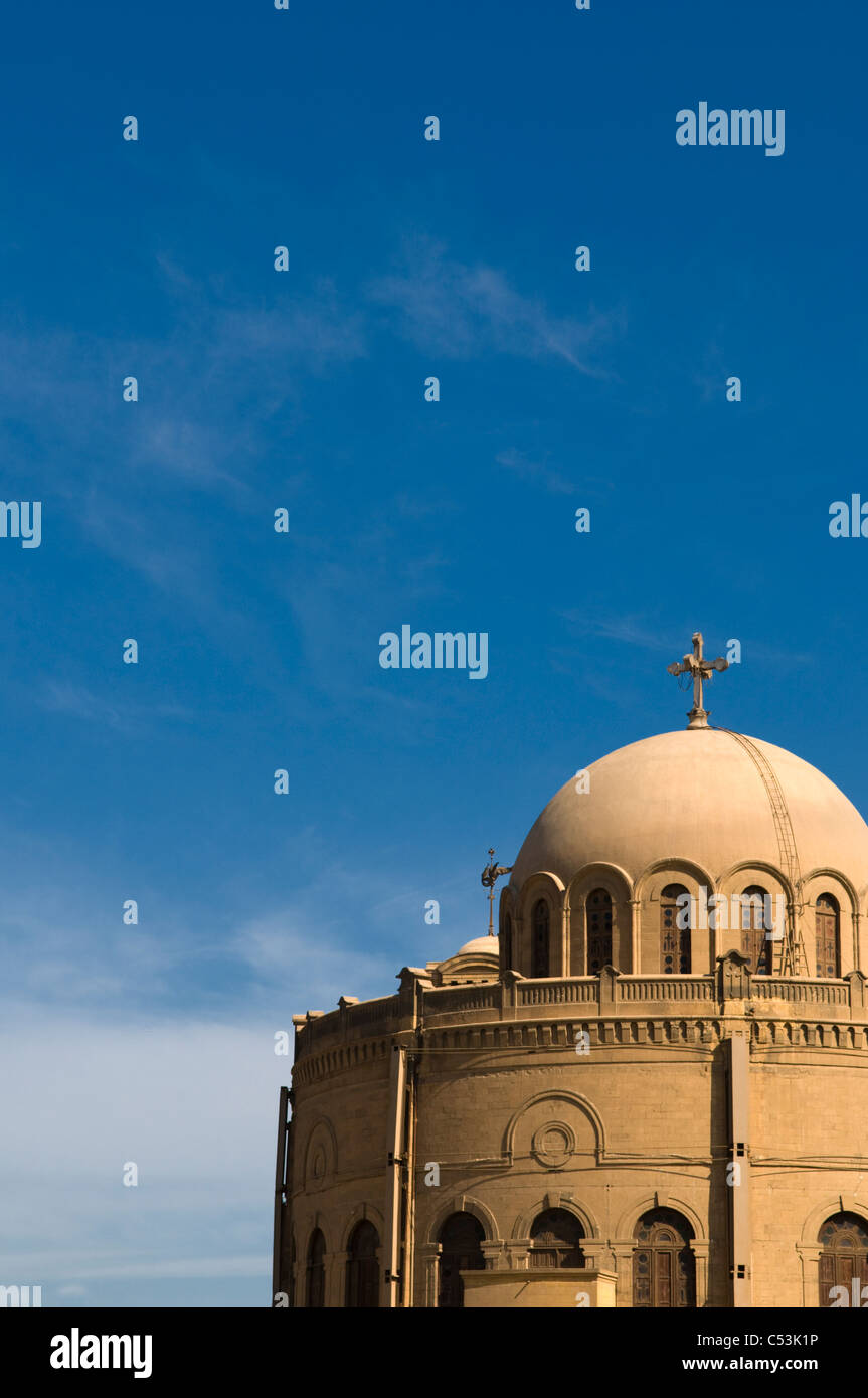 Koptisch-christliche Kirche Kairo Ägypten Stockfoto