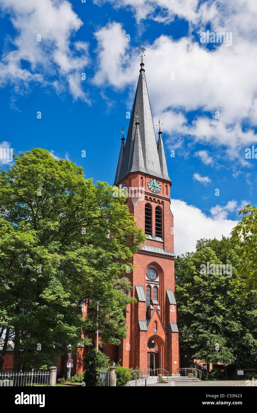 Erlöserkirche Rosenheim Bayern Deutschland Europa Stockfoto