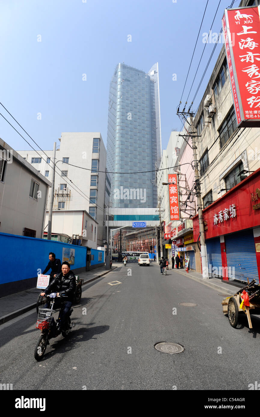 Sichuan-Straße in shanghai Altstadt Stockfoto