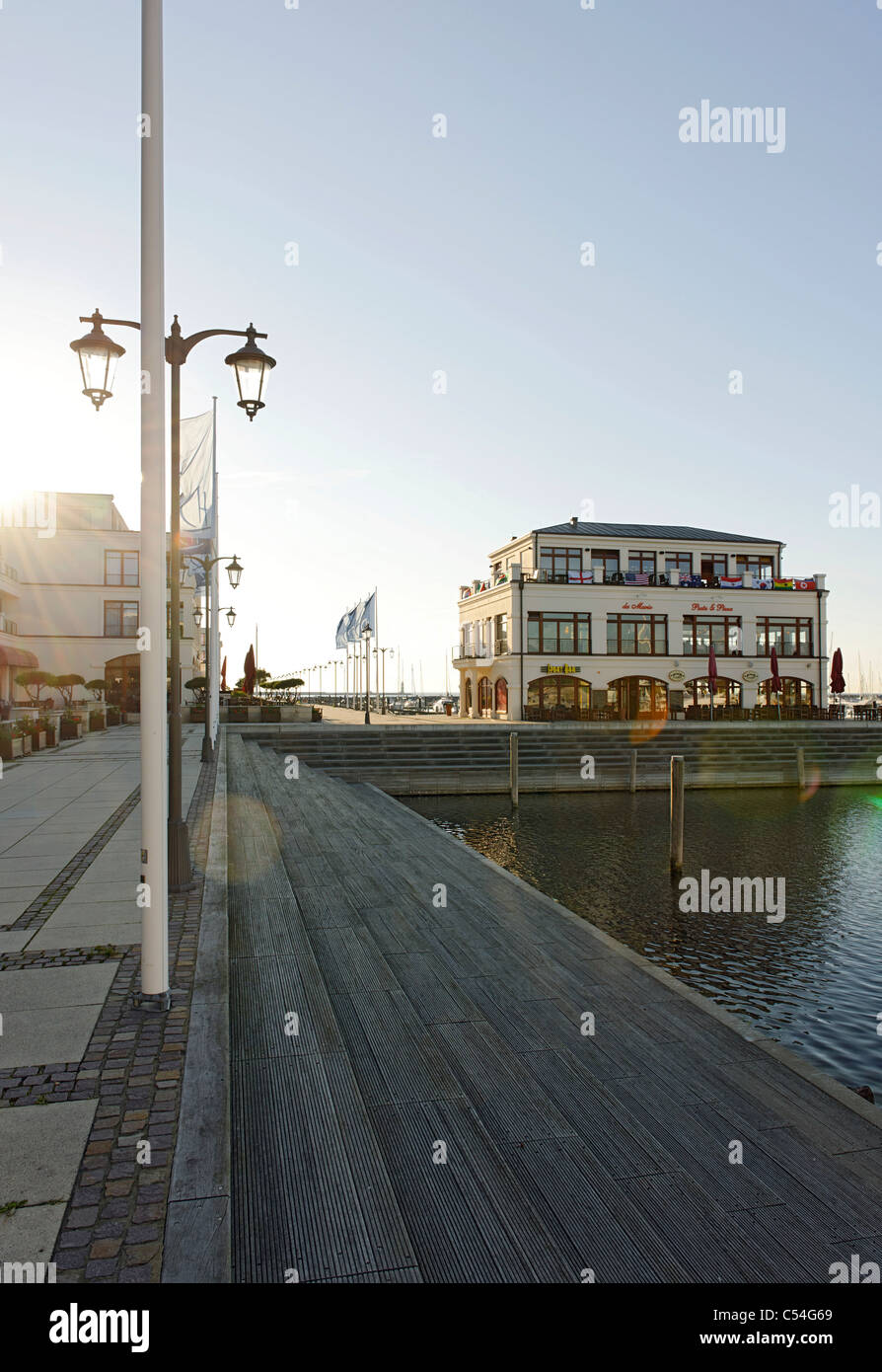 Hohe Duene Yachting und Spa Resort, first class Hotels, maritime, Lifestyle, Ostsee, Rostock-Warnemünde Bezirk, Mecklenbur Stockfoto