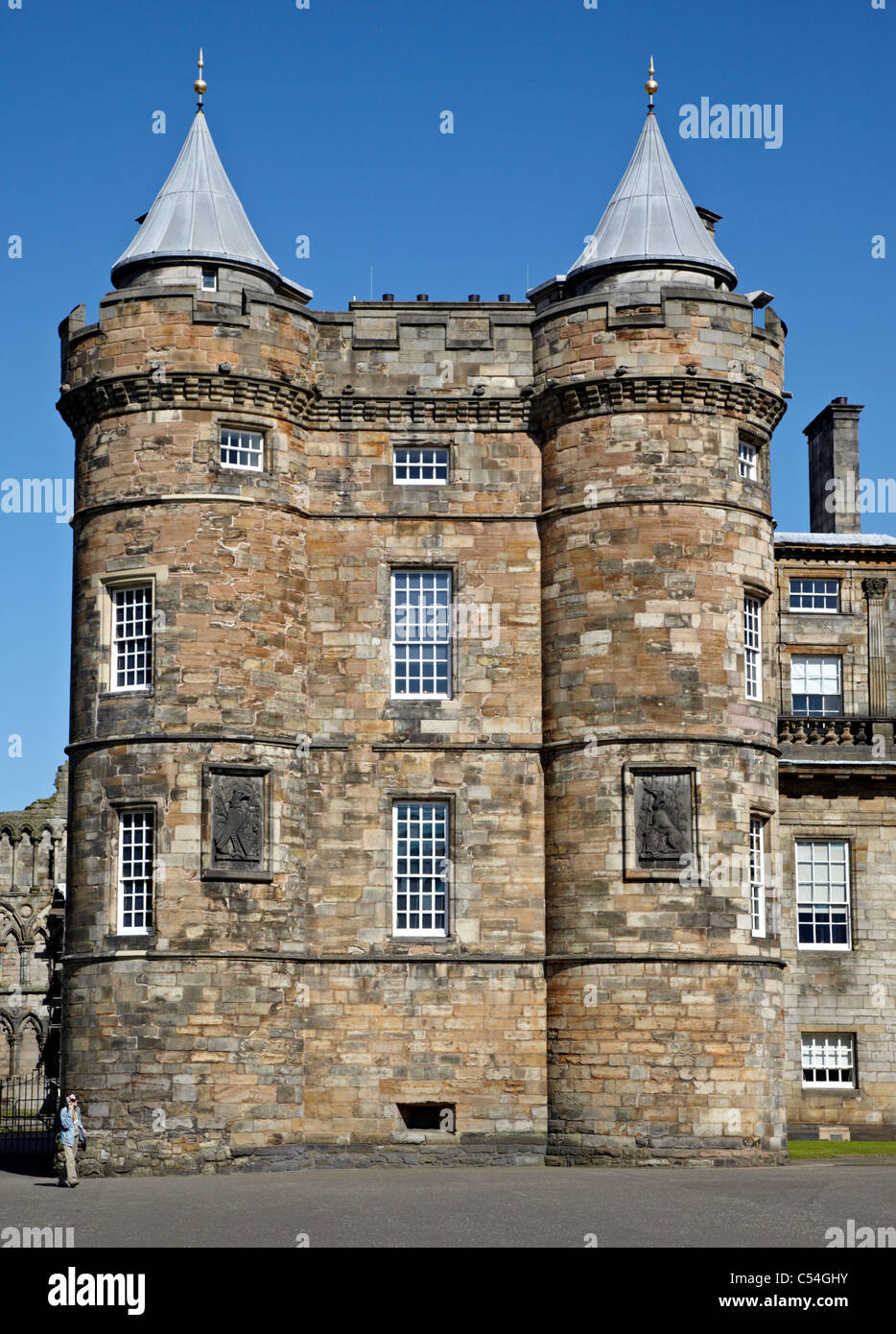 Holyrood Palace Edinburgh Schottland, Vereinigtes Königreich Stockfoto