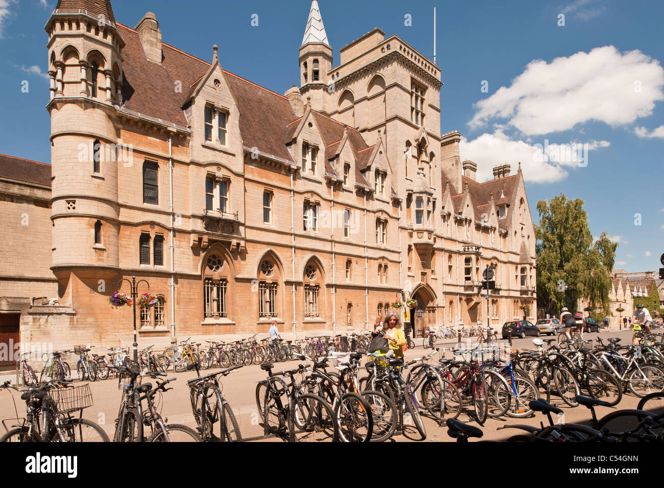 Am Balliol College, Oxford, Oxfordshire, Vereinigtes Königreich Stockfoto