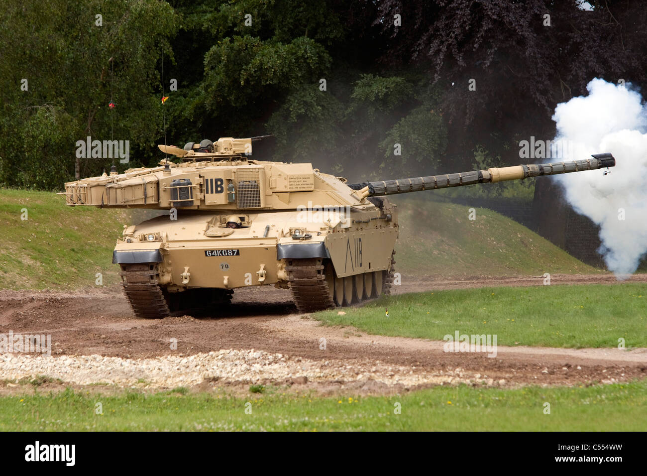 Tankfest 2011 Bovington Dorset UK Challenger 1 tank Stockfoto