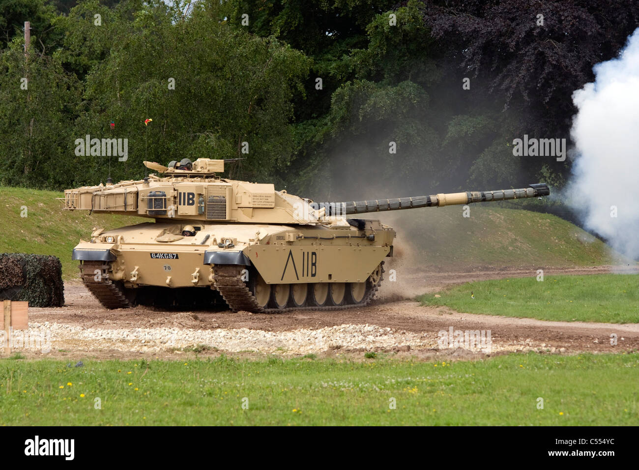 Tankfest 2011 Bovington Dorset UK Challenger 1 tank Stockfoto