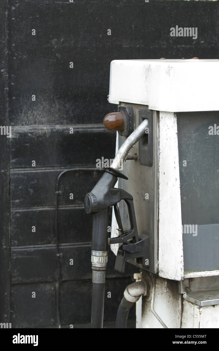 Altmodische Zapfsäule Stockfoto