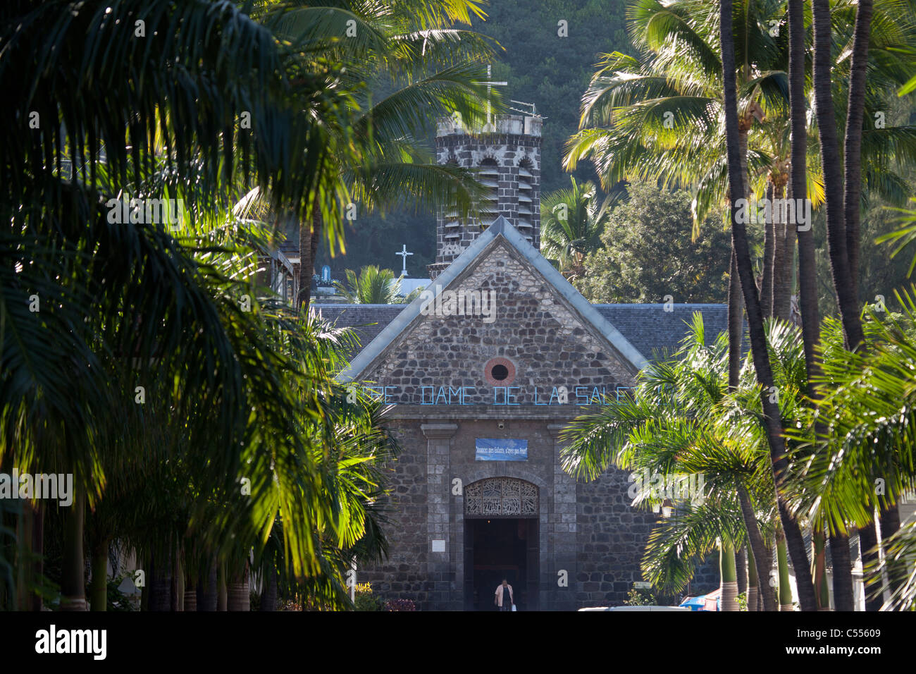 Insel La Réunion, Saint-leu Stockfoto
