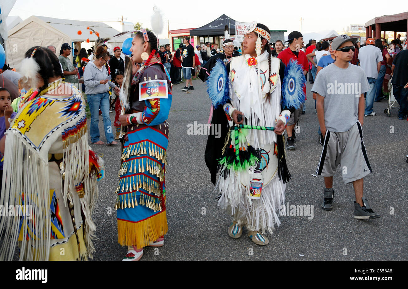Fort Washakie, Wyoming. 52. östlichen Schoschonen indische Tage. Stockfoto