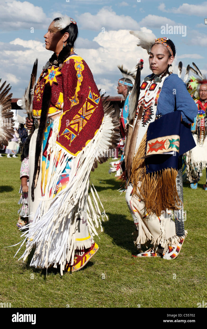 Fort Washakie, Wyoming. 52. östlichen Schoschonen indische Tage. Stockfoto