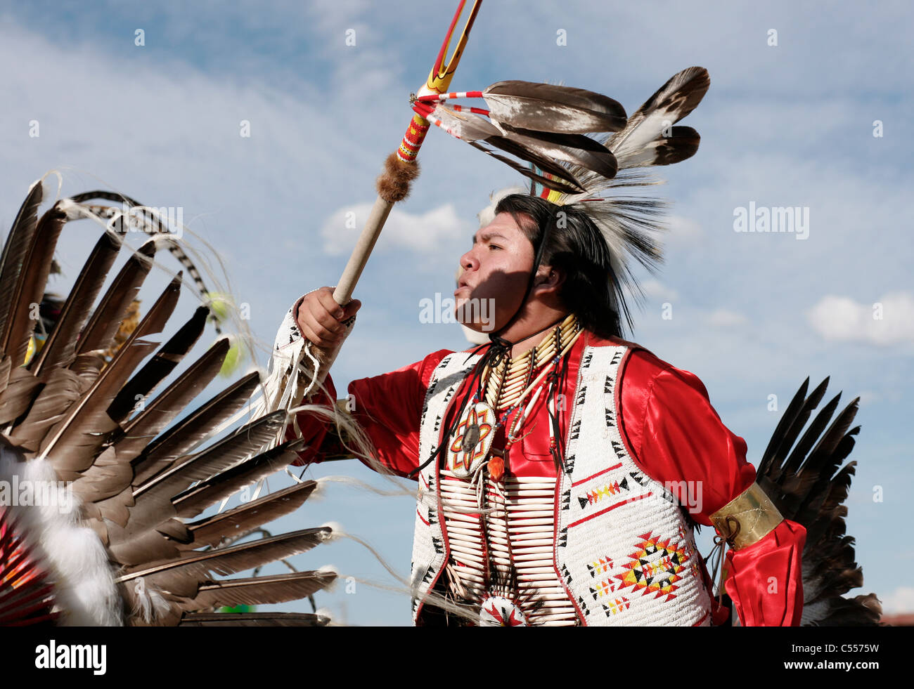 Fort Washakie, Wyoming. 52. östlichen Schoschonen indische Tage. Stockfoto