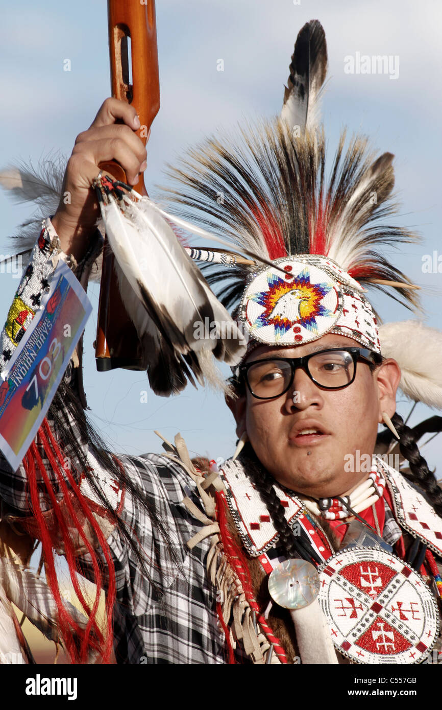 Fort Washakie, Wyoming. 52. östlichen Schoschonen indische Tage. Stockfoto