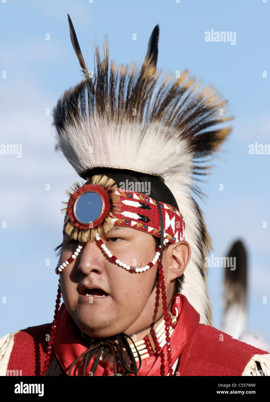 Fort Washakie, Wyoming. 52. östlichen Schoschonen indische Tage. Stockfoto