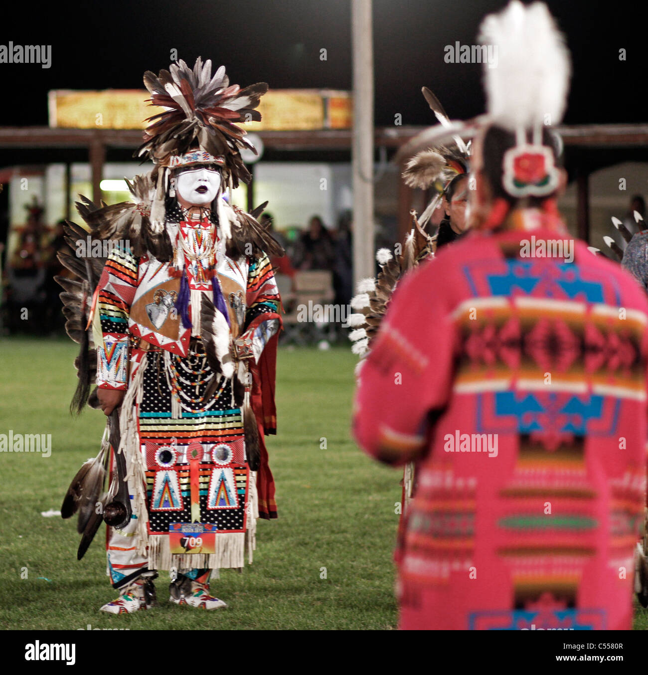 Fort Washakie, Wyoming. 52. östlichen Schoschonen indische Tage. Stockfoto