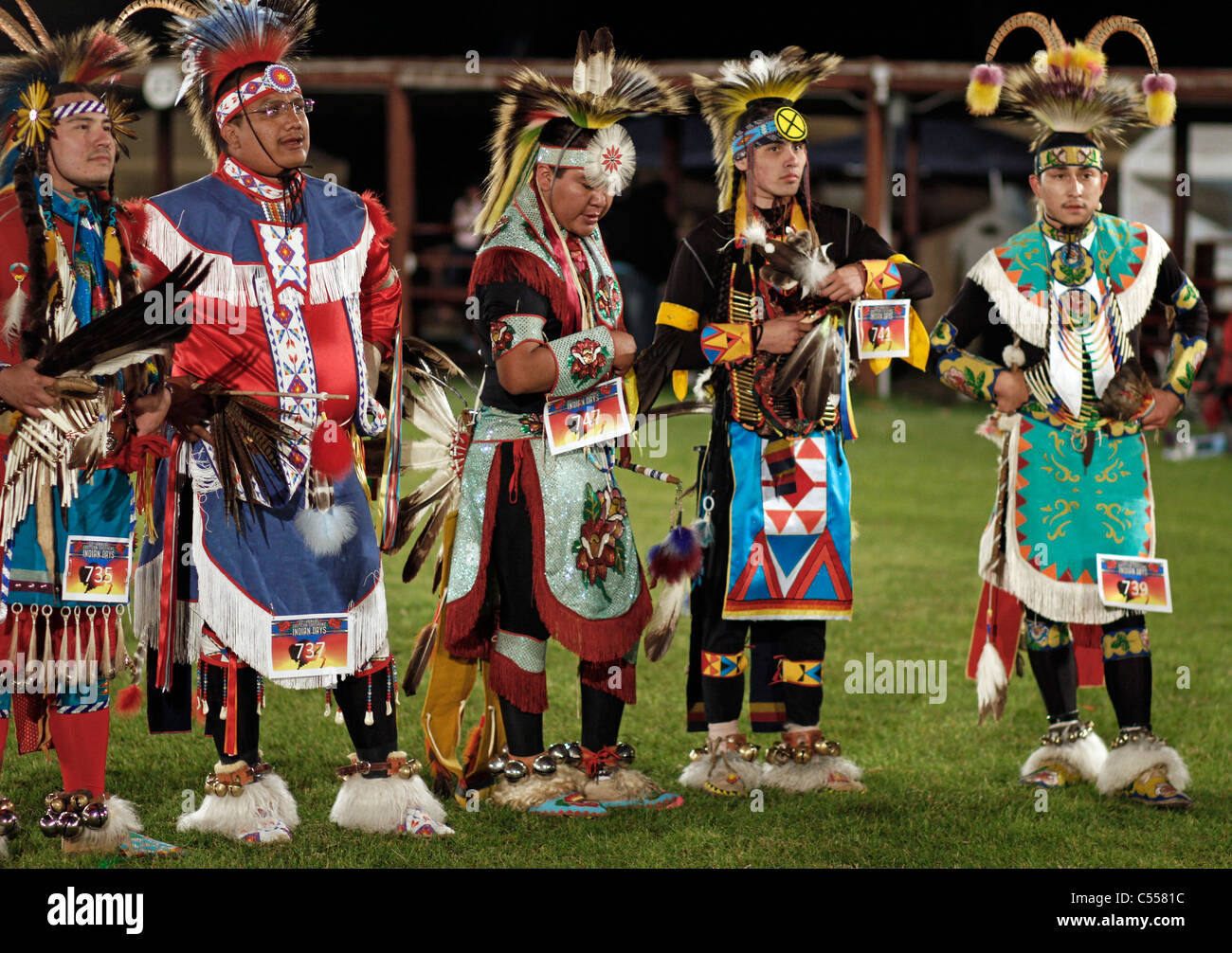 Fort Washakie, Wyoming. 52. östlichen Schoschonen indische Tage. Stockfoto