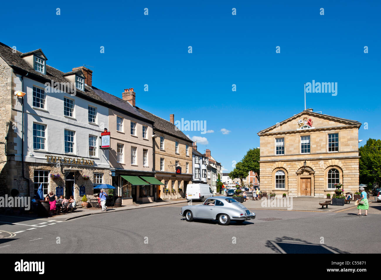 Woodstock, Oxfordshire, Vereinigtes Königreich Stockfoto