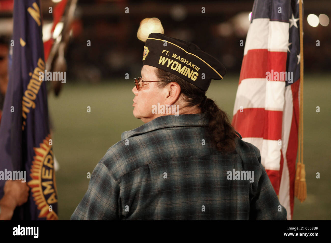 Fort Washakie, Wyoming. 52. östlichen Schoschonen indische Tage. Stockfoto