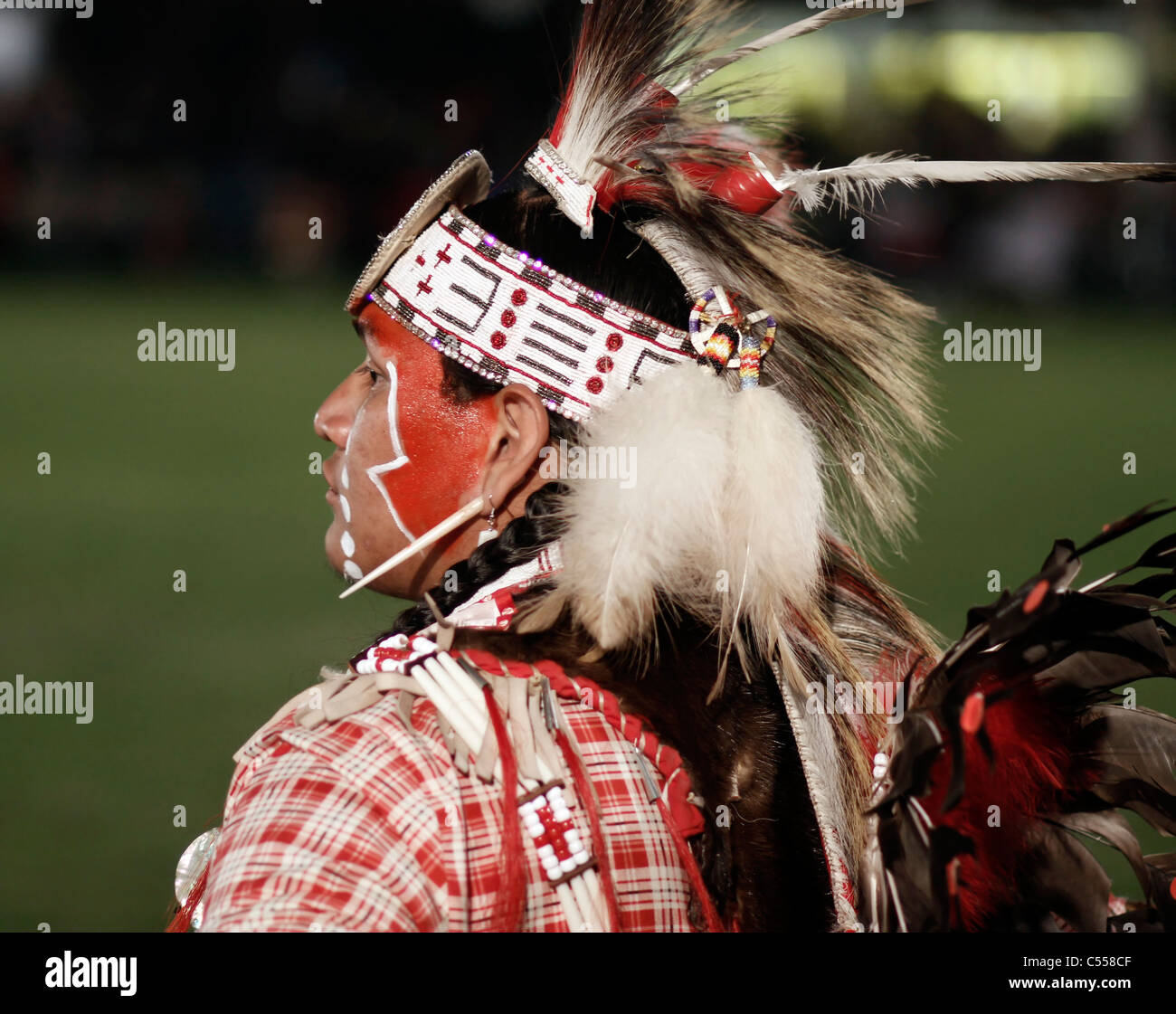 Fort Washakie, Wyoming. 52. östlichen Schoschonen indische Tage. Stockfoto