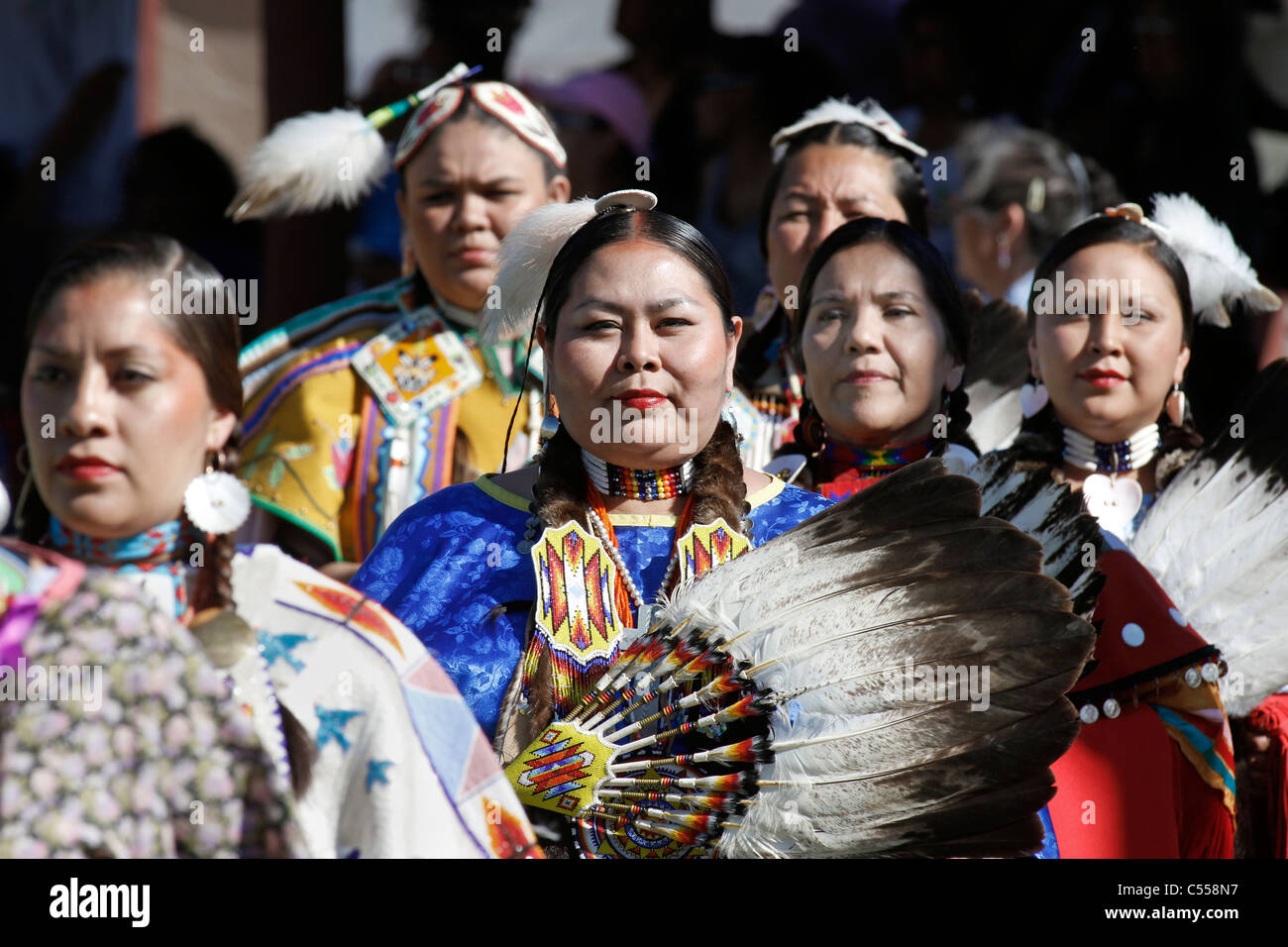 Fort Washakie, Wyoming. 52. östlichen Schoschonen indische Tage. Stockfoto