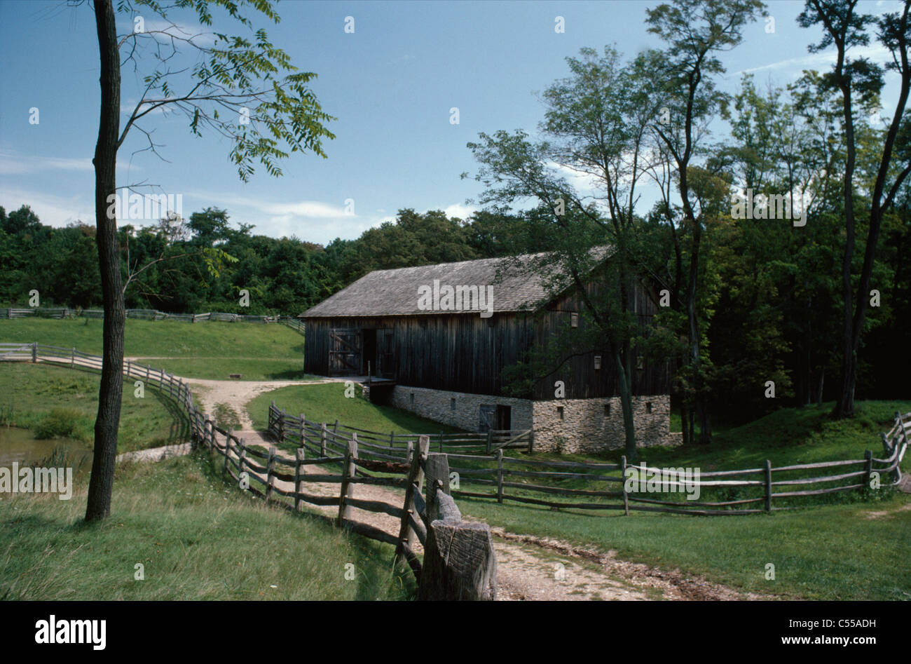 USA, Ohio, Chillicothe, Adena State Memorial Stockfoto