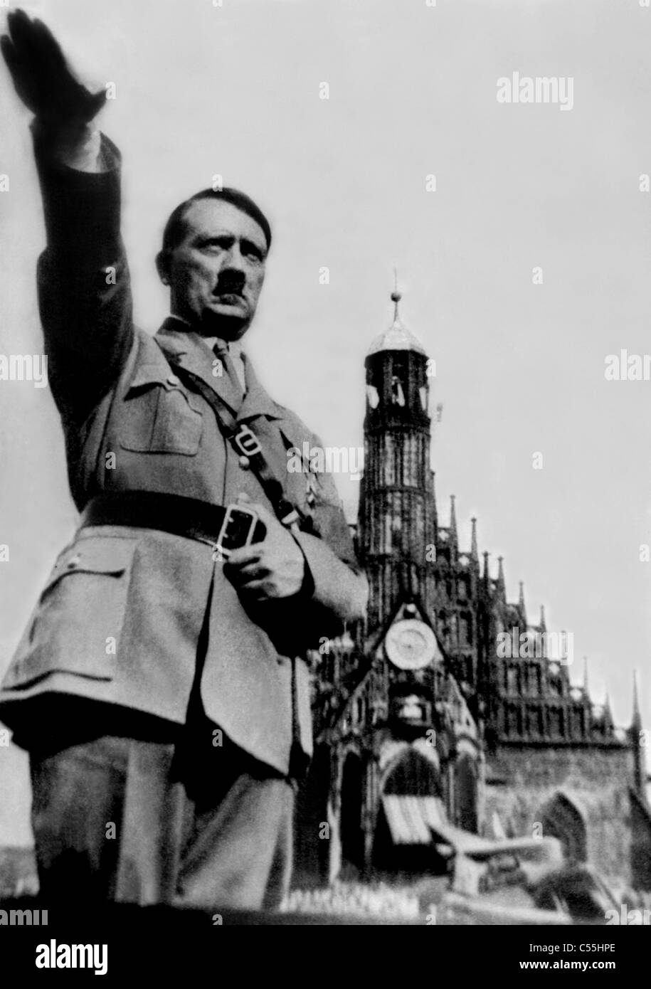 ADOLF HITLER FUHRER von Deutschland Nazi-Führer 7. Juni 1938 Stockfoto