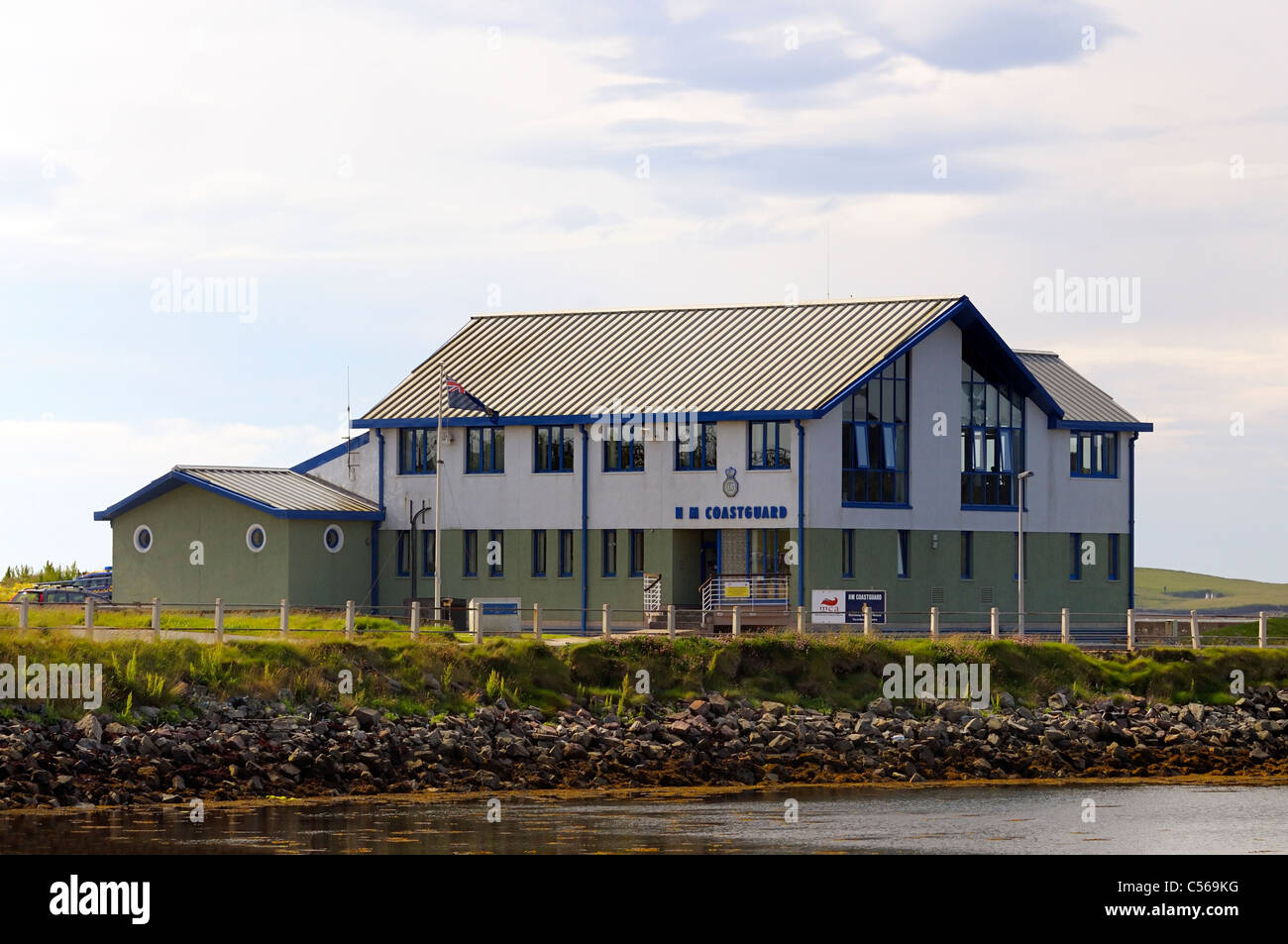Stornoway Coastguard Station Stockfoto