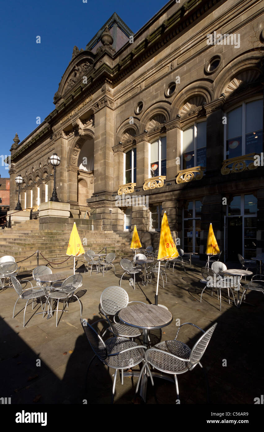Bridgewater Place, den Spitznamen The Dalek ist ein Büro- und Wohn-Hochhaus-Entwicklung in Leeds, West Yorkshire. Stockfoto