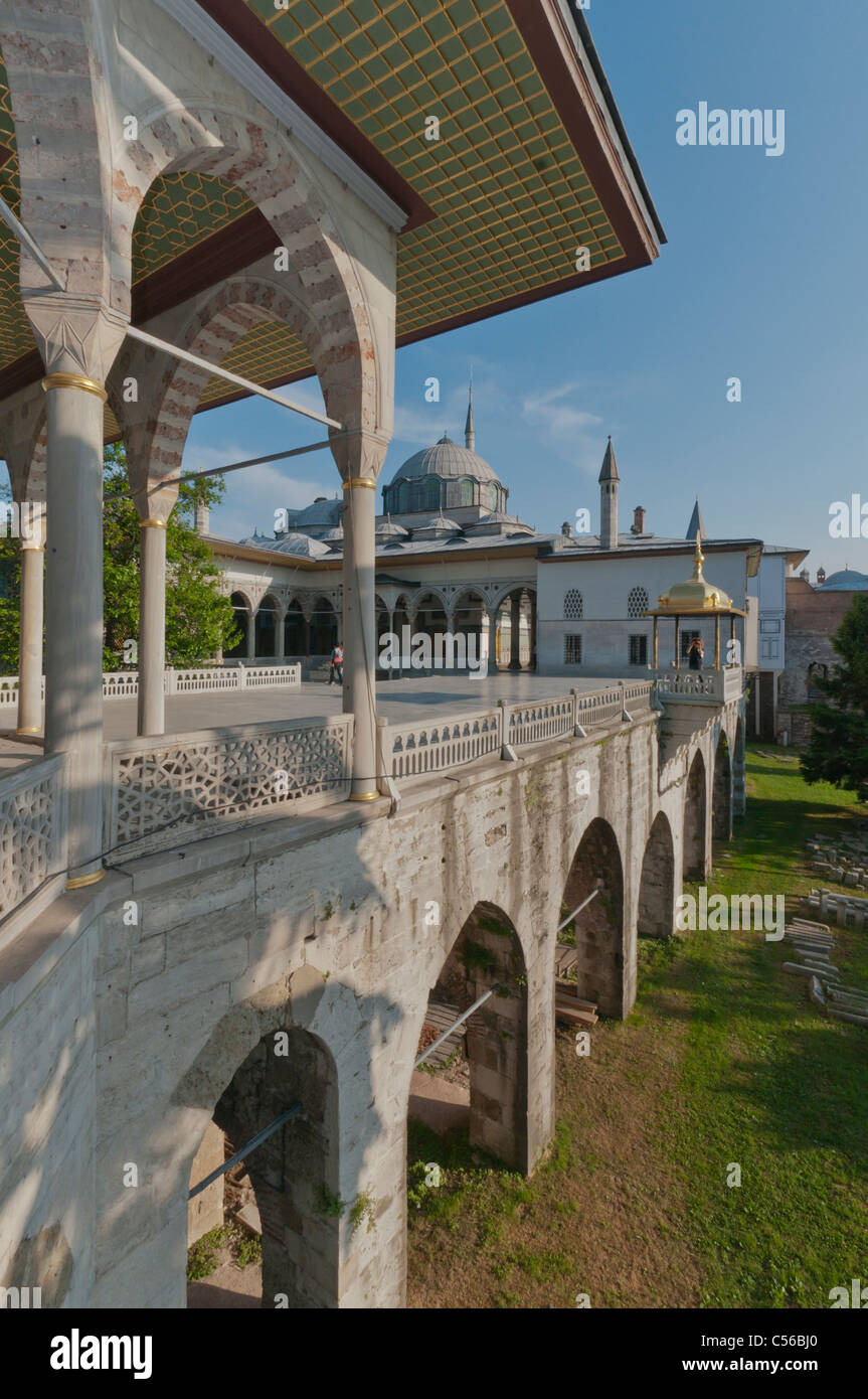 Baghdat Kiosk im Topkapi Palast, Istanbul, Türkei Stockfoto