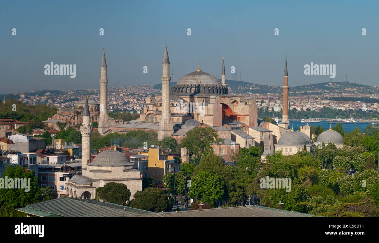 Hagia Sophia, Sultanahmet, Istanbul, Türkei Stockfoto