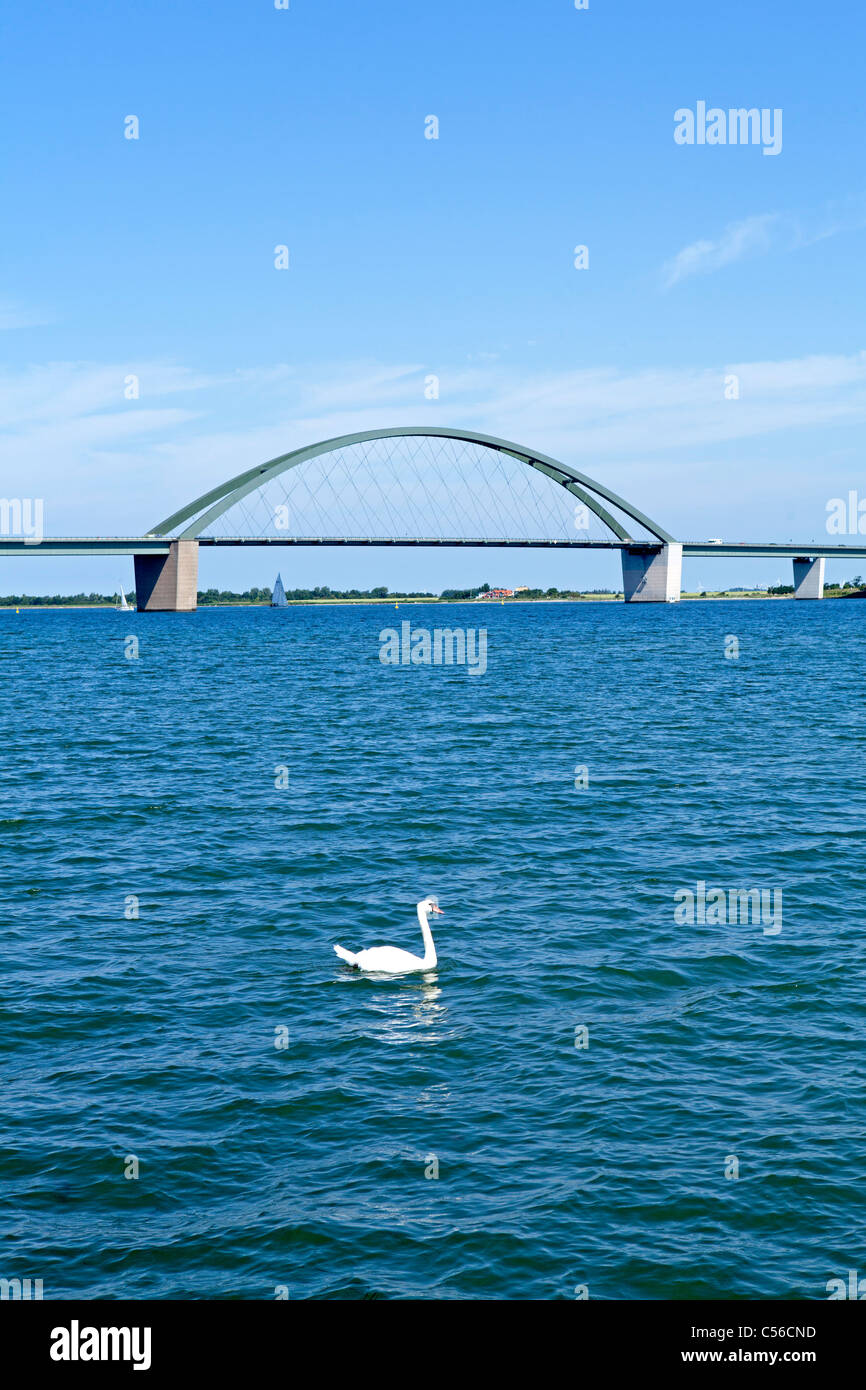 Fehmarnsund-Brücke, Insel Fehmarn, Schleswig-Holstein, Deutschland Stockfoto