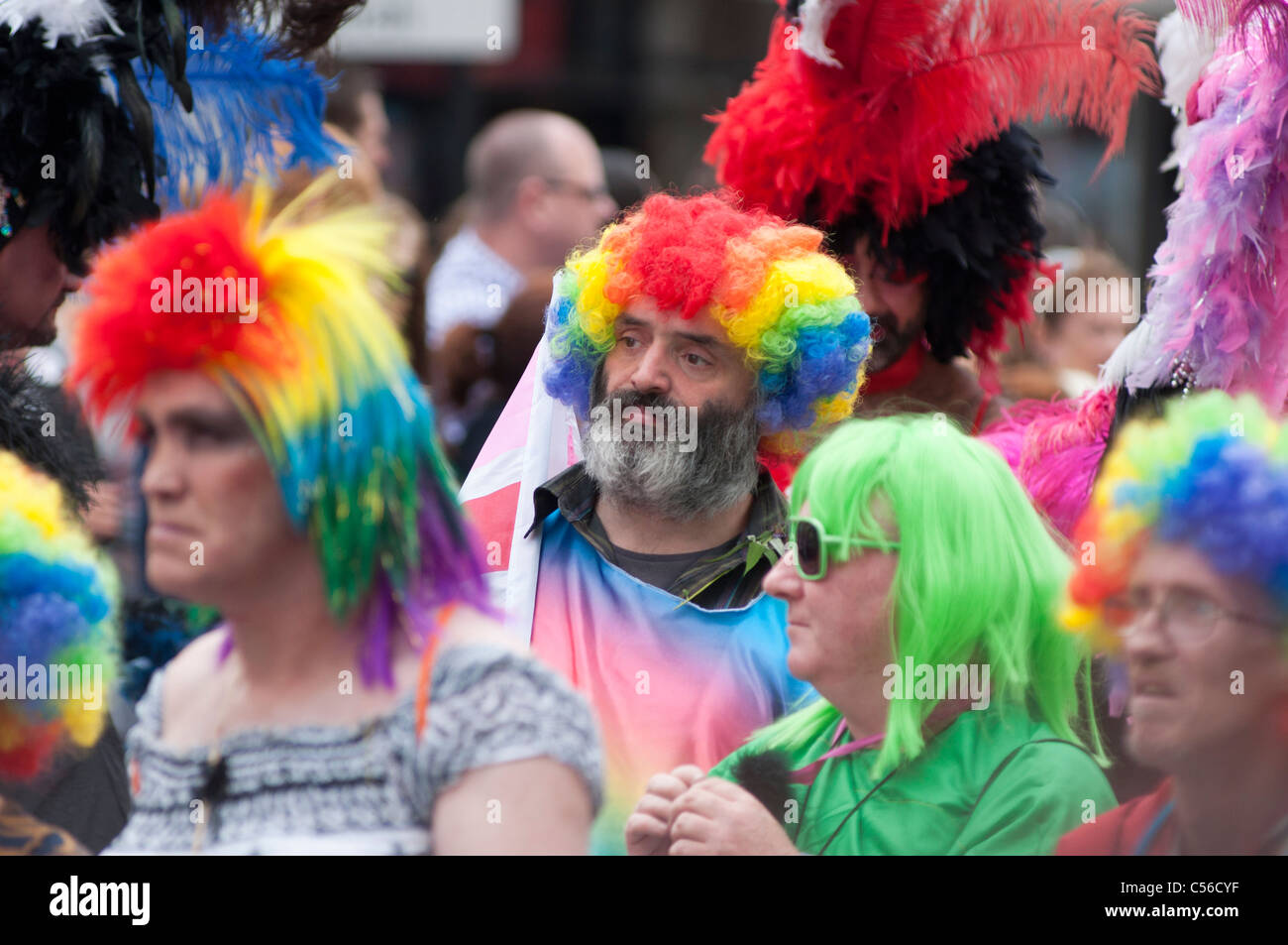 Gay-Pride-Parade London 2011 Stockfoto