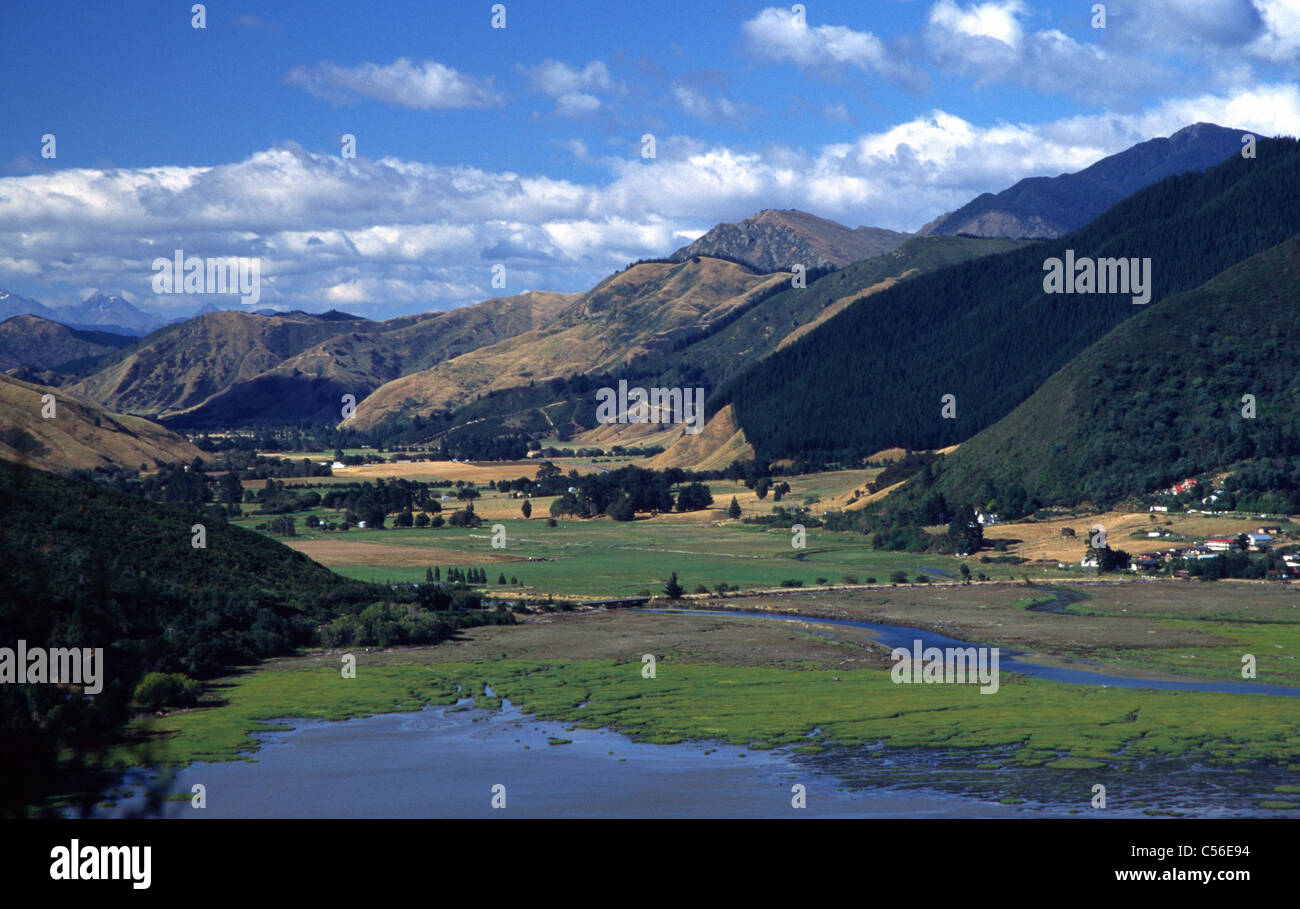 Havelock View, Neuseeland Stockfoto