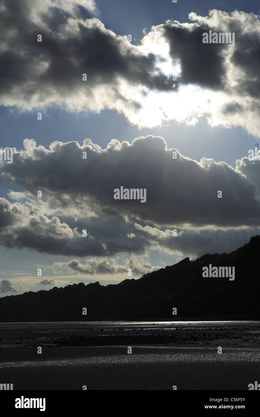 Südwales-Sonne Stockfoto
