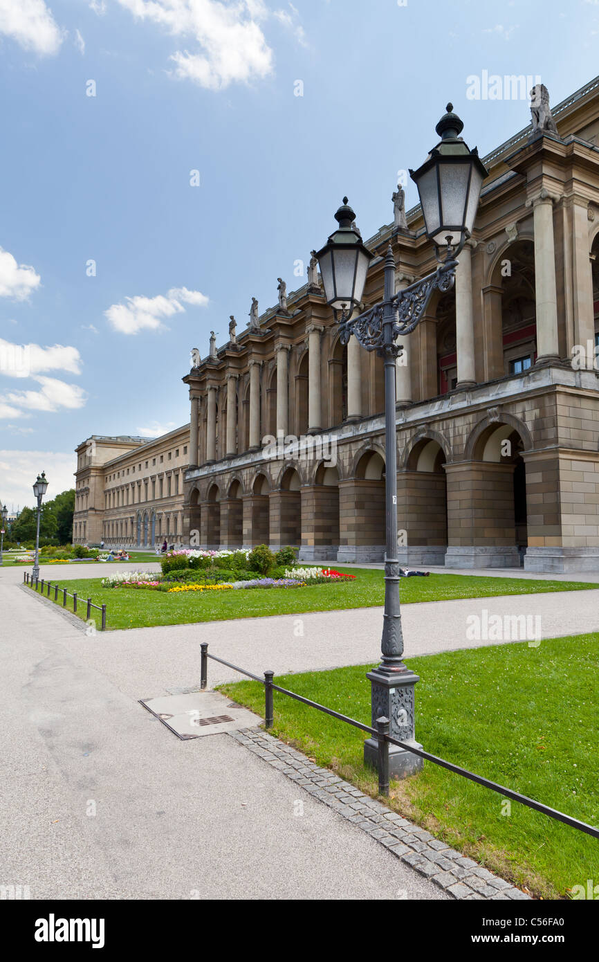 Fassade der Residenz Festsaalbau (Residenz Festsaal) am Hofgarten, München, Bayern, Deutschland Stockfoto