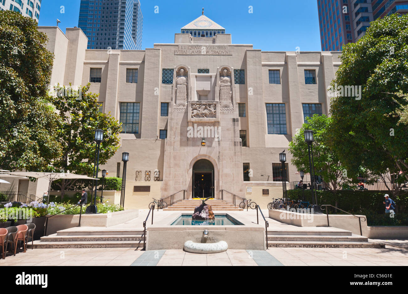 Los Angeles Central Library. Stockfoto