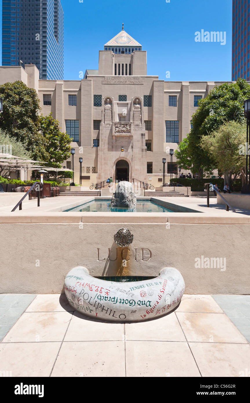 Los Angeles Central Library. Stockfoto