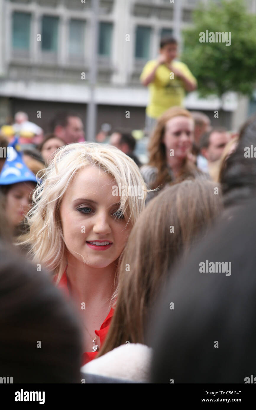 Schauspielerin Evanna Lynch Gruß fans Harry Potter und die Heiligtümer