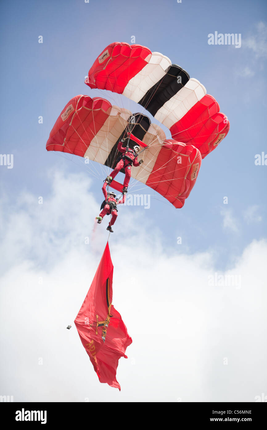 Red Devil Display Team Stockfoto