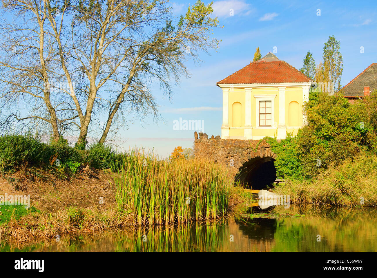 Woerlitzer Park Eisenhart - englische Garten von Wörlitz Eisenhart 03 Stockfoto