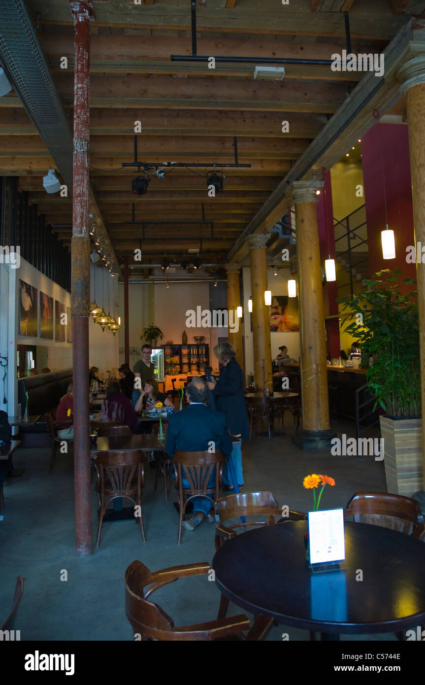 Het Compagnie Theater Cafe im Zentrum von Amsterdam Niederlande-Europa Stockfoto