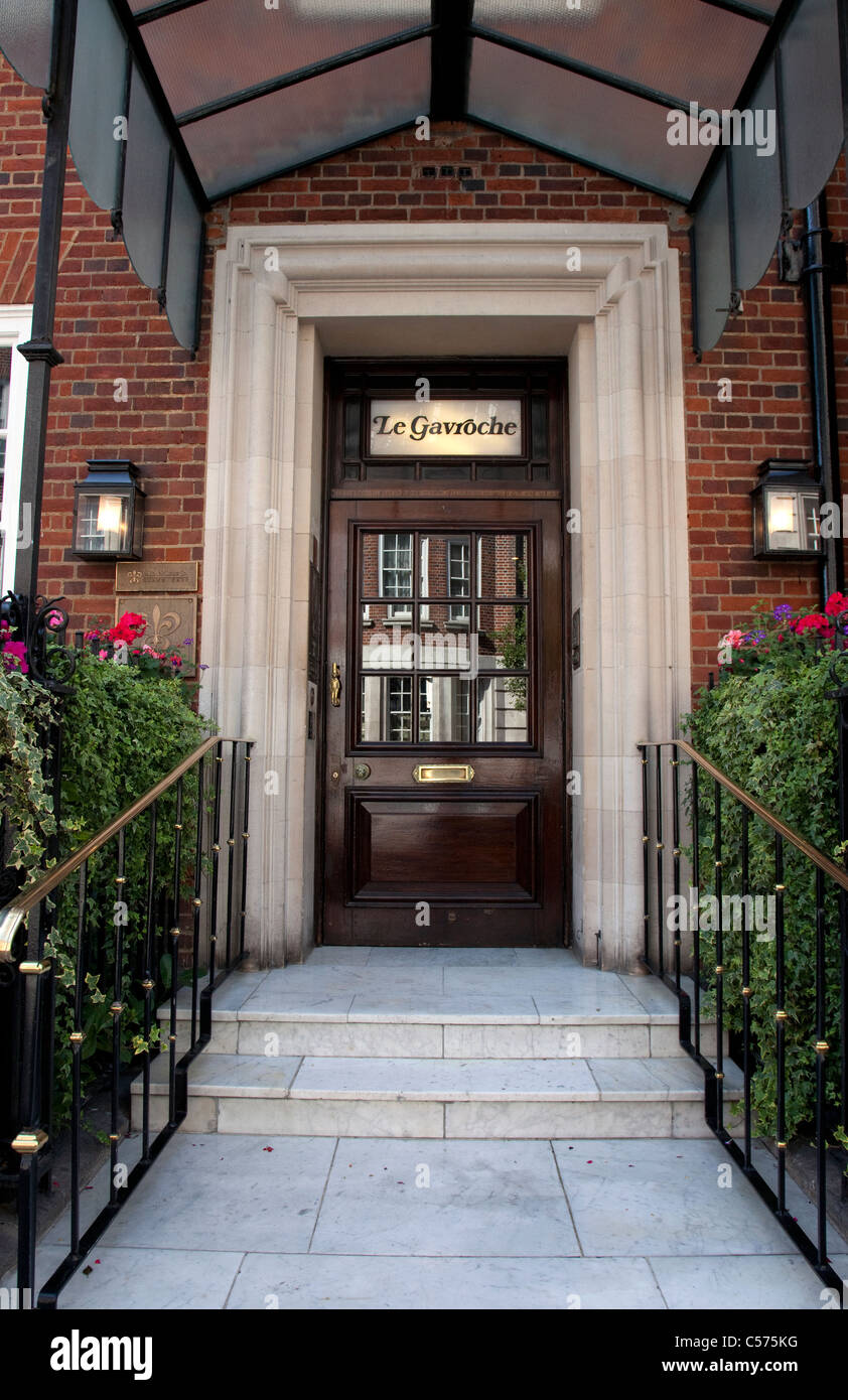 Le Gavroche Restaurant, Mayfair, London Stockfoto