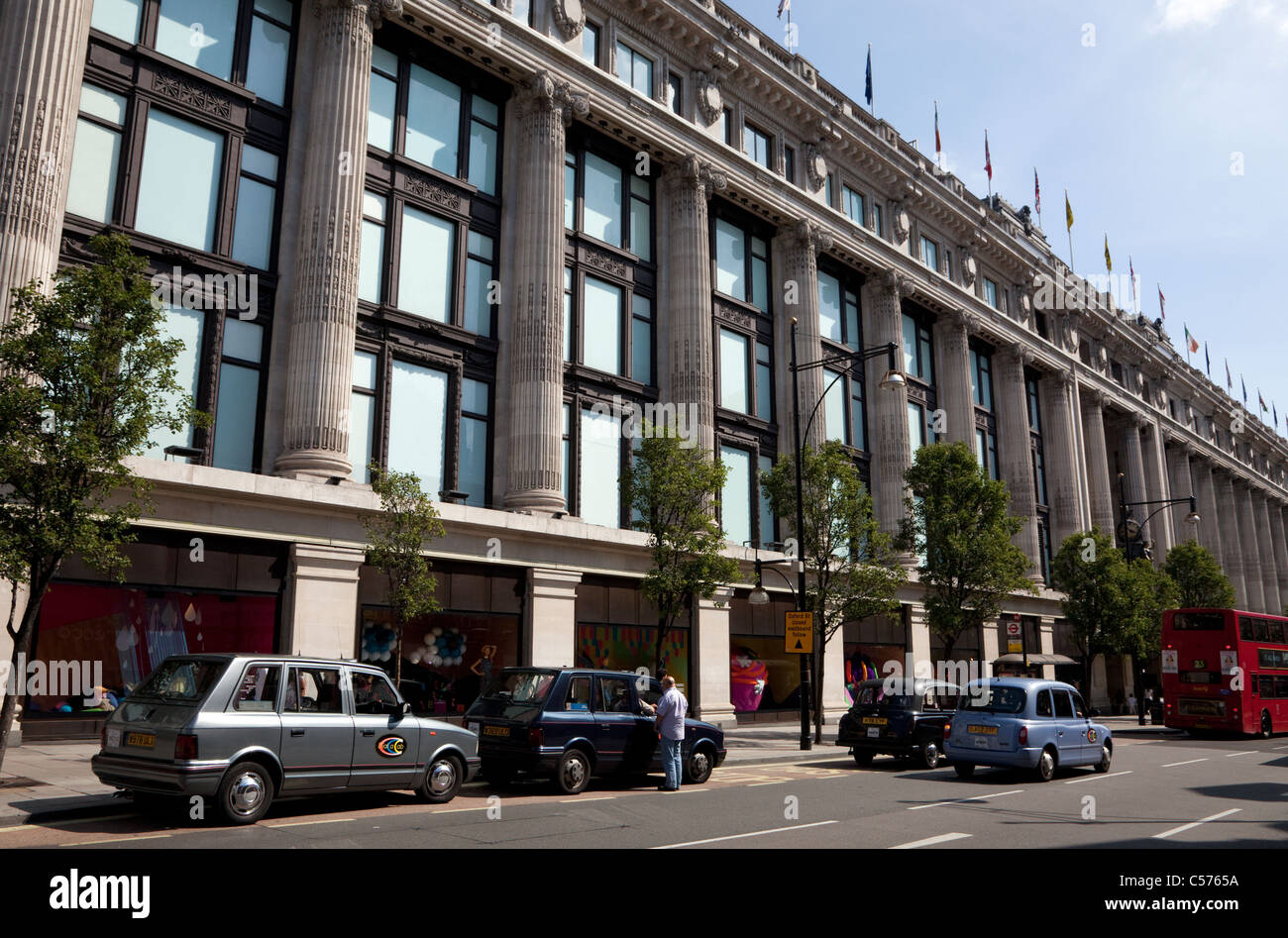 Selfridges speichern, Oxford Street, London Stockfotografie Alamy
