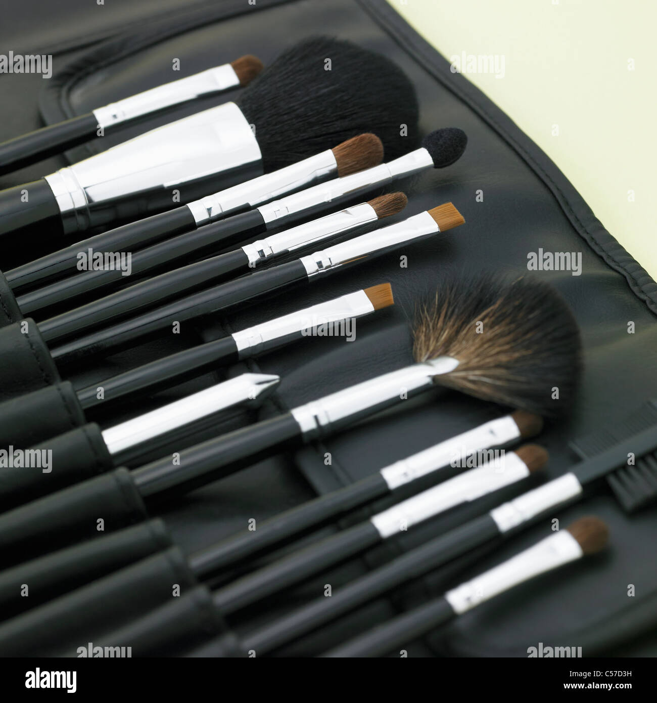 Make-up Pinsel und Werkzeuge Stockfoto