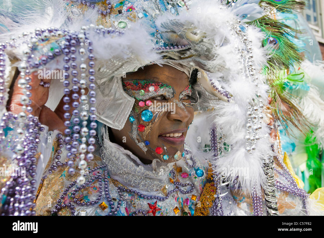 Niederlande, Rotterdam, Sommerkarneval, organisiert von den Antillen und Surinam Nachkommen Stockfoto